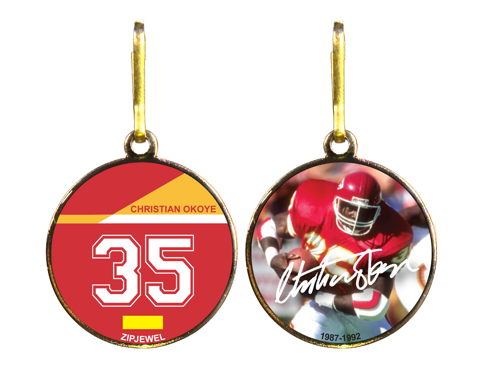 Christian Okoye  Kansas city chiefs football, Christian okoye